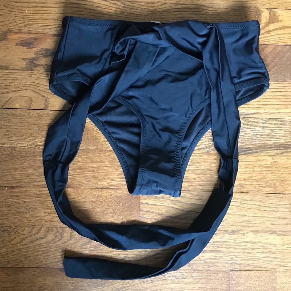 Black Cupshe Bottoms